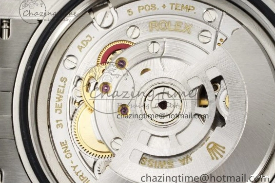 MiroTime 0415 TopPick DateJust 41 SS JDF 904L Steel Blue Textured Dial on Jubilee Bracelet VR3235 V 2235